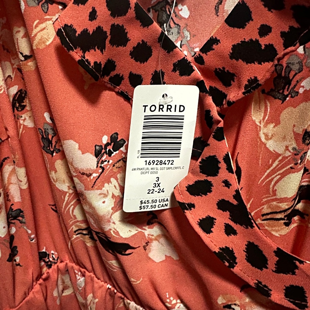 Torrid tank top new size 3